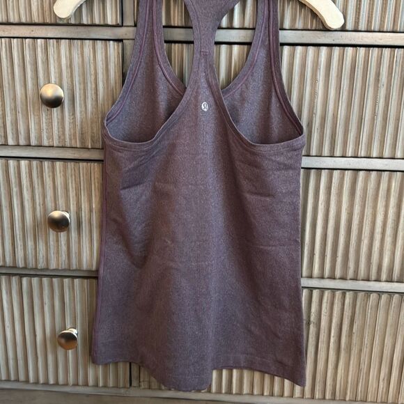 Lululemon Full Length Cool Racerback || slated purple size 8 - Picture 6 of 7